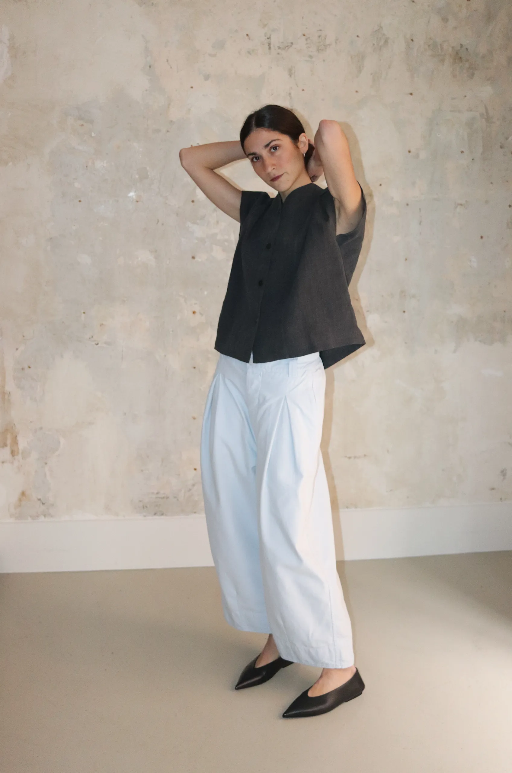 Toogood – The Chandler Shirt – Pewter 3 Toogood – The Chandler Shirt – Pewter