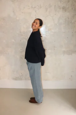 Salomon Boutique -Salomon Boutique ApuntoB Trousers P1382TS841 Sea