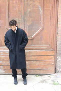 Bergfabel – Moon Coat BFUC145/331 – Navy Brown