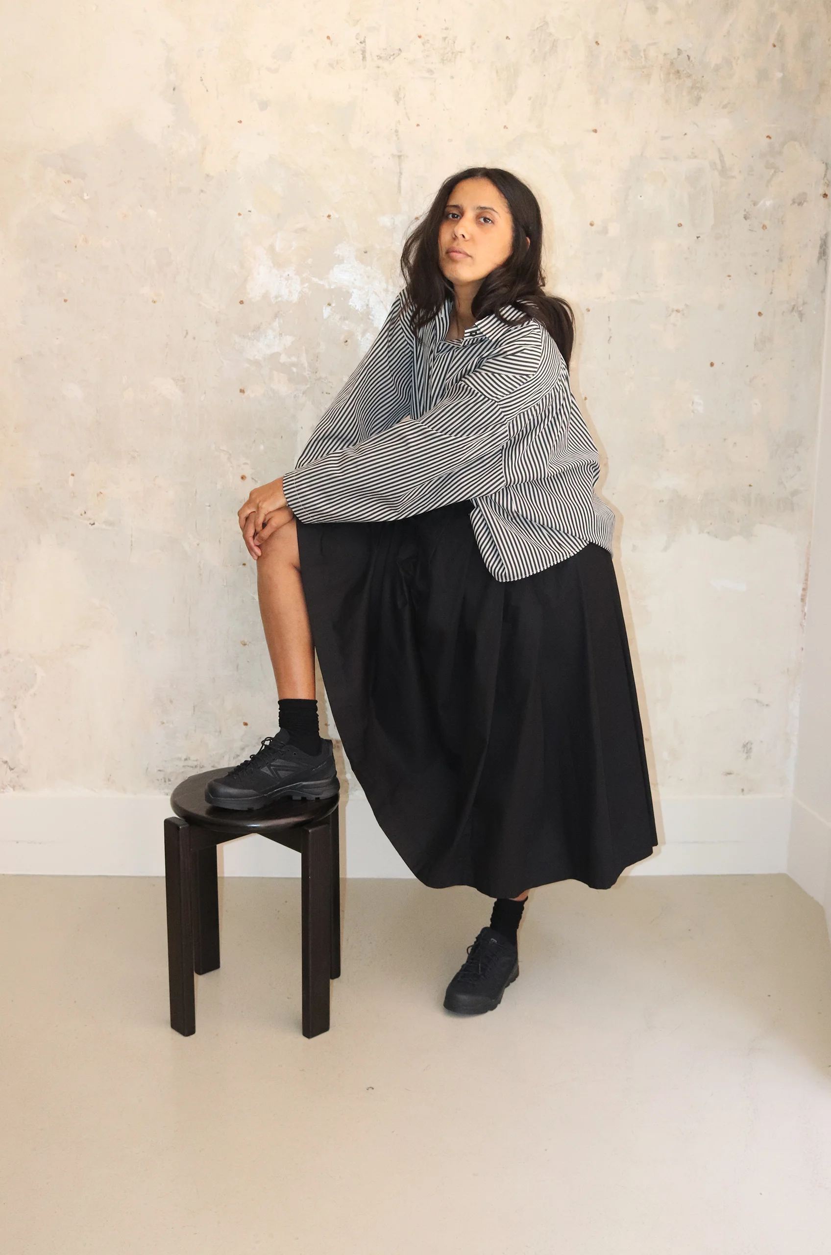 Bergfabel – Short Overshirt BFWSH90/K91 – Black Stripe 3 Bergfabel – Short Overshirt BFWSH90/K91 – Black Stripe