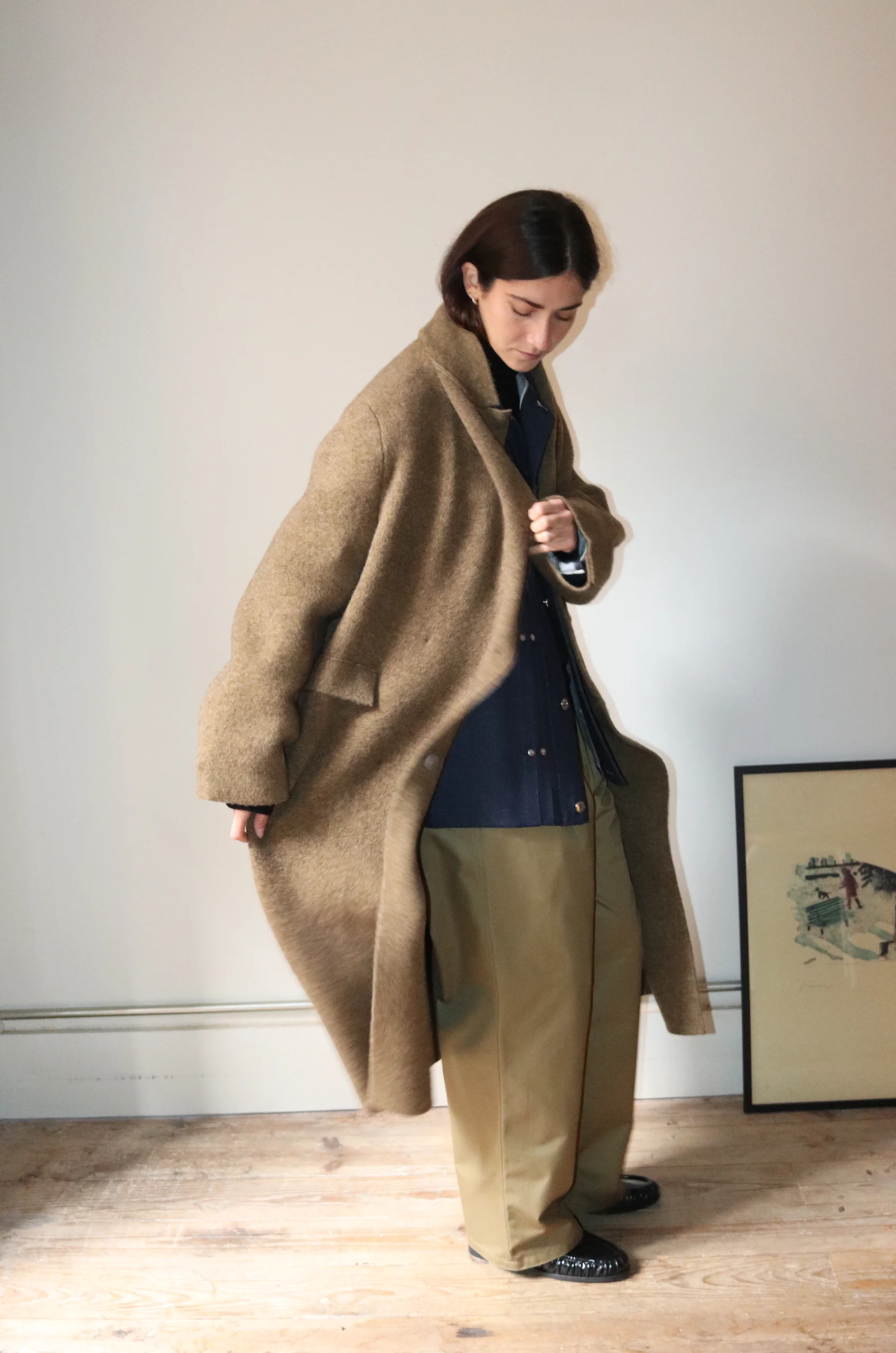 Boboutic – Coat 4778 – Olive 4 Boboutic – Coat 4778 – Olive – Image 2