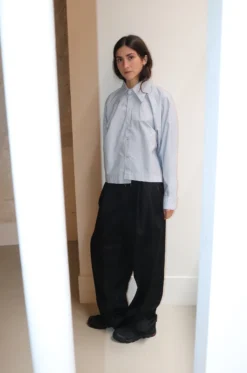 CAMIEL FORTGENS – 70S One-Piece Shirt – Grey