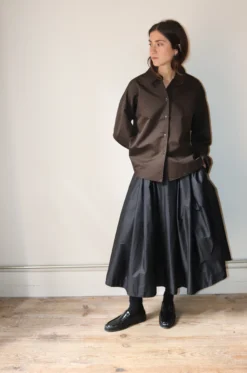 Casey Casey – Juliette Shirt 23FC352 – Dark Khaki