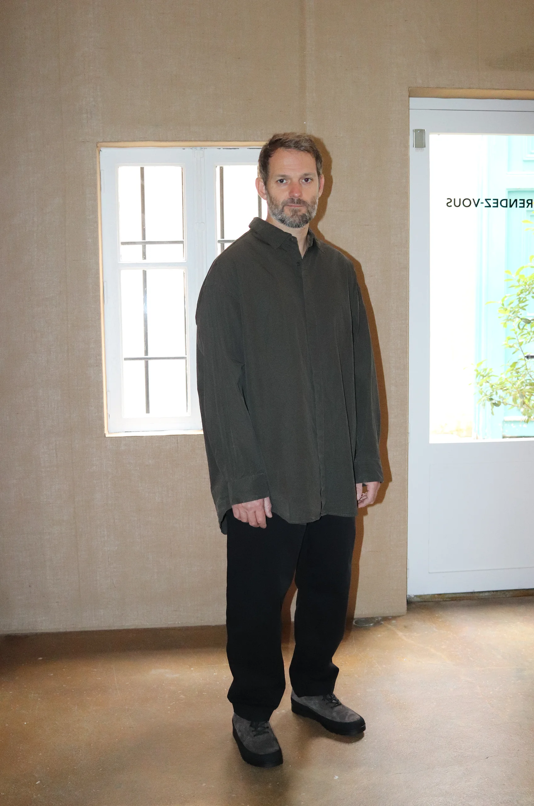 Casey Casey – Volume Shirt 23HC268 – Khaki Tan 3 Casey Casey – Volume Shirt 23HC268 – Khaki Tan