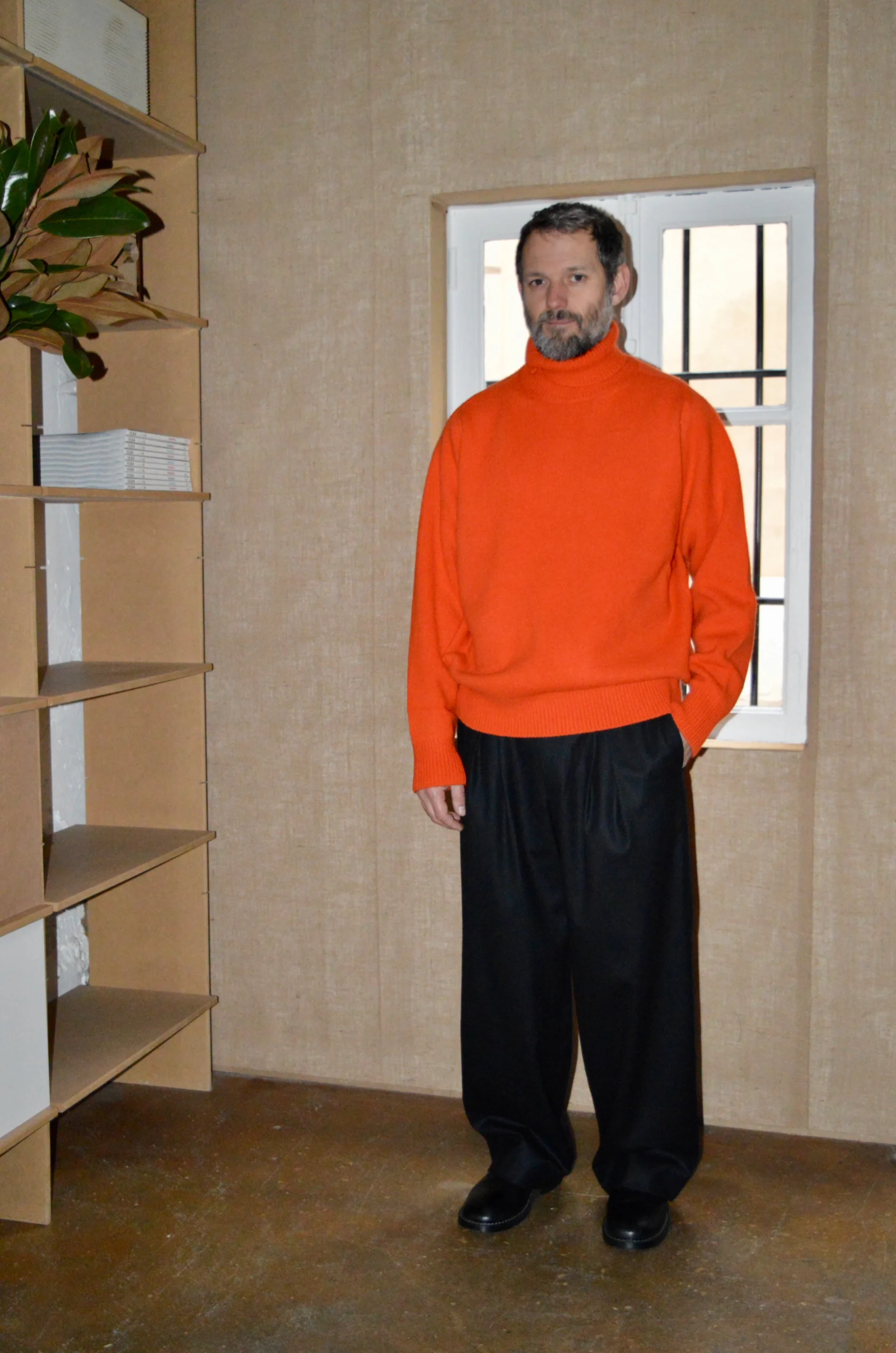 SSSTEIN – Sweater ST.989 – Orange 3 SSSTEIN – Sweater ST.989 – Orange