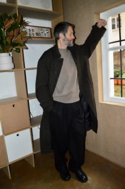 SSSTEIN – Coat ST.901 – Dark Brown