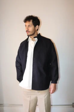 RDV O Globe – CHARLES Shirt 242CH005 – Black