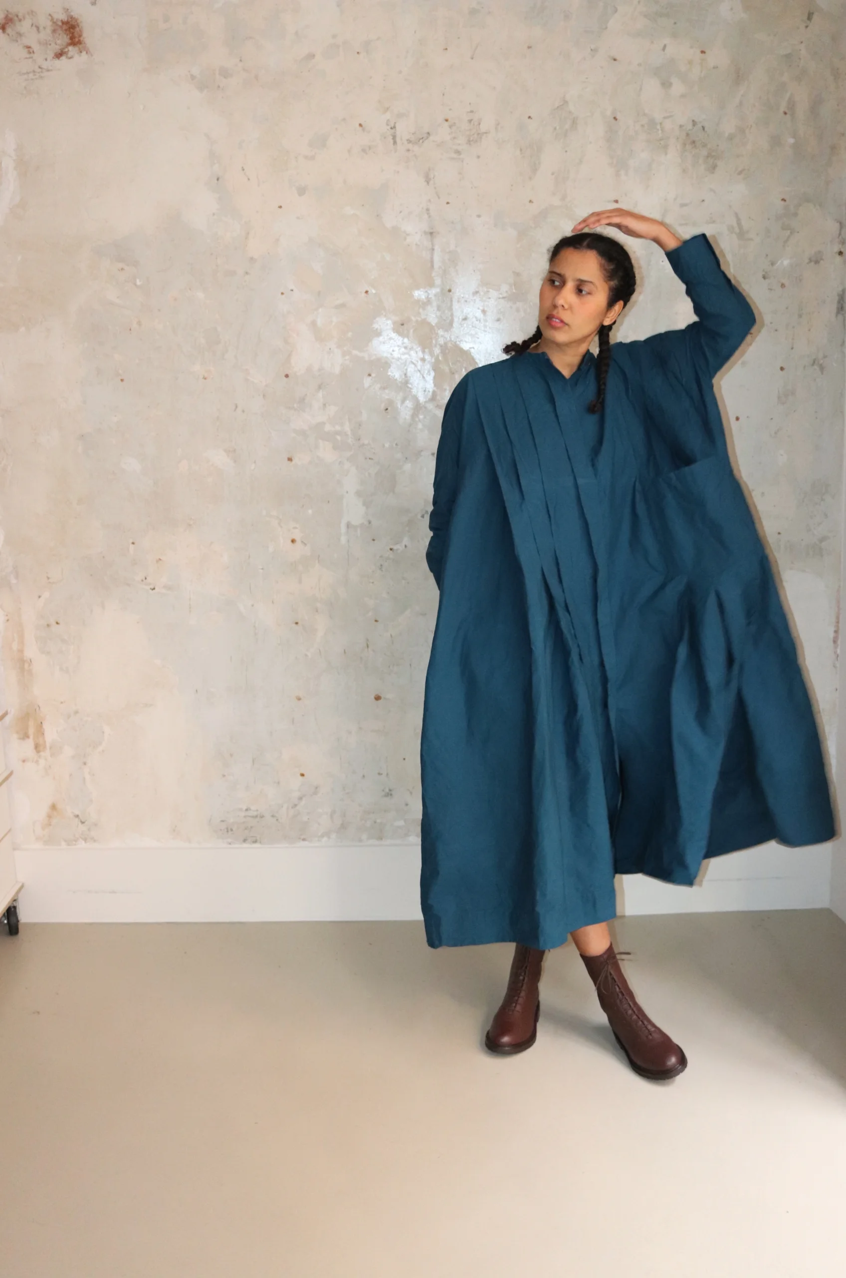 Ricorrrobe – SDQ Dress – Teal 4 Ricorrrobe – SDQ Dress – Teal – Image 2