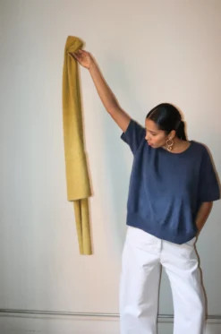 C.T. Plage – Ladies Stole 5566L -52 – Yellow