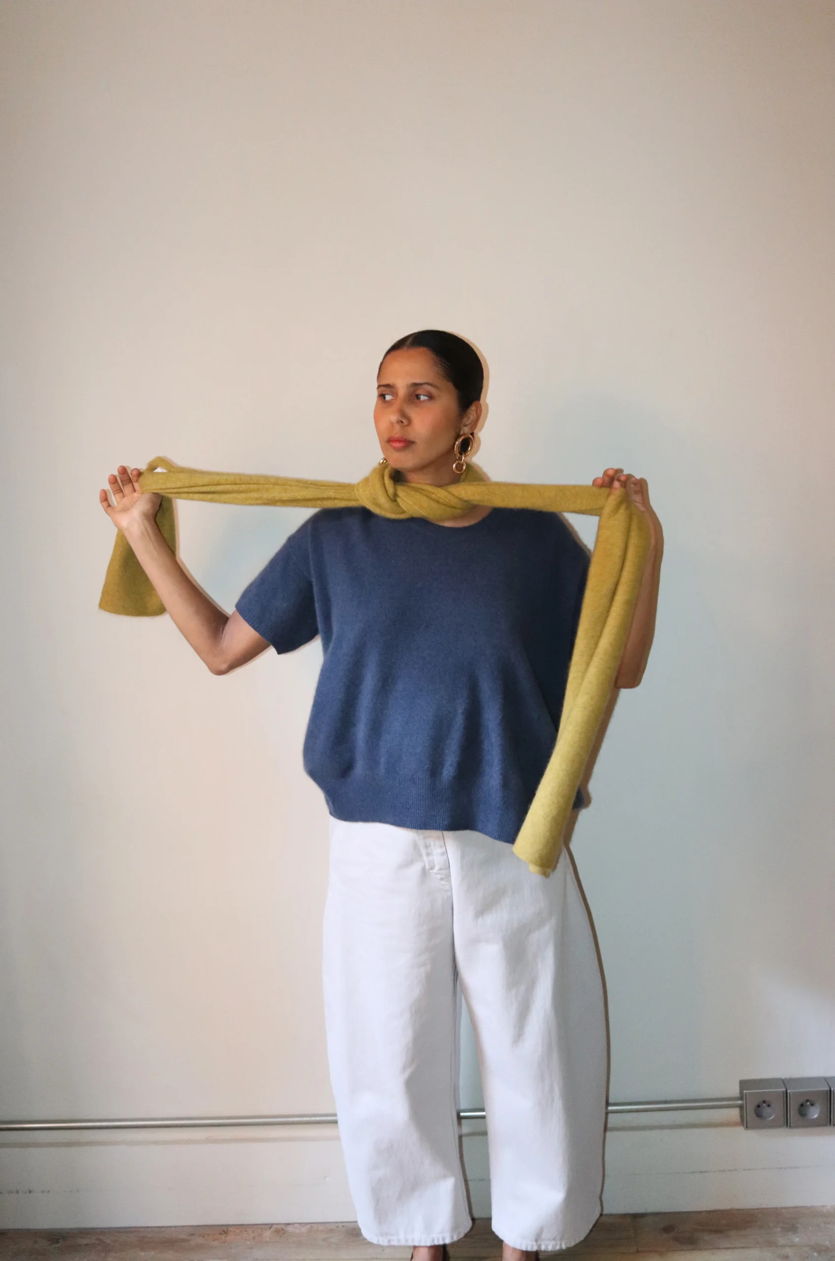 C.T. Plage – Ladies Round Halfsleeve Pullover CT22332L-72 – Blue 4 C.T. Plage – Ladies Round Halfsleeve Pullover CT22332L-72 – Blue – Image 2