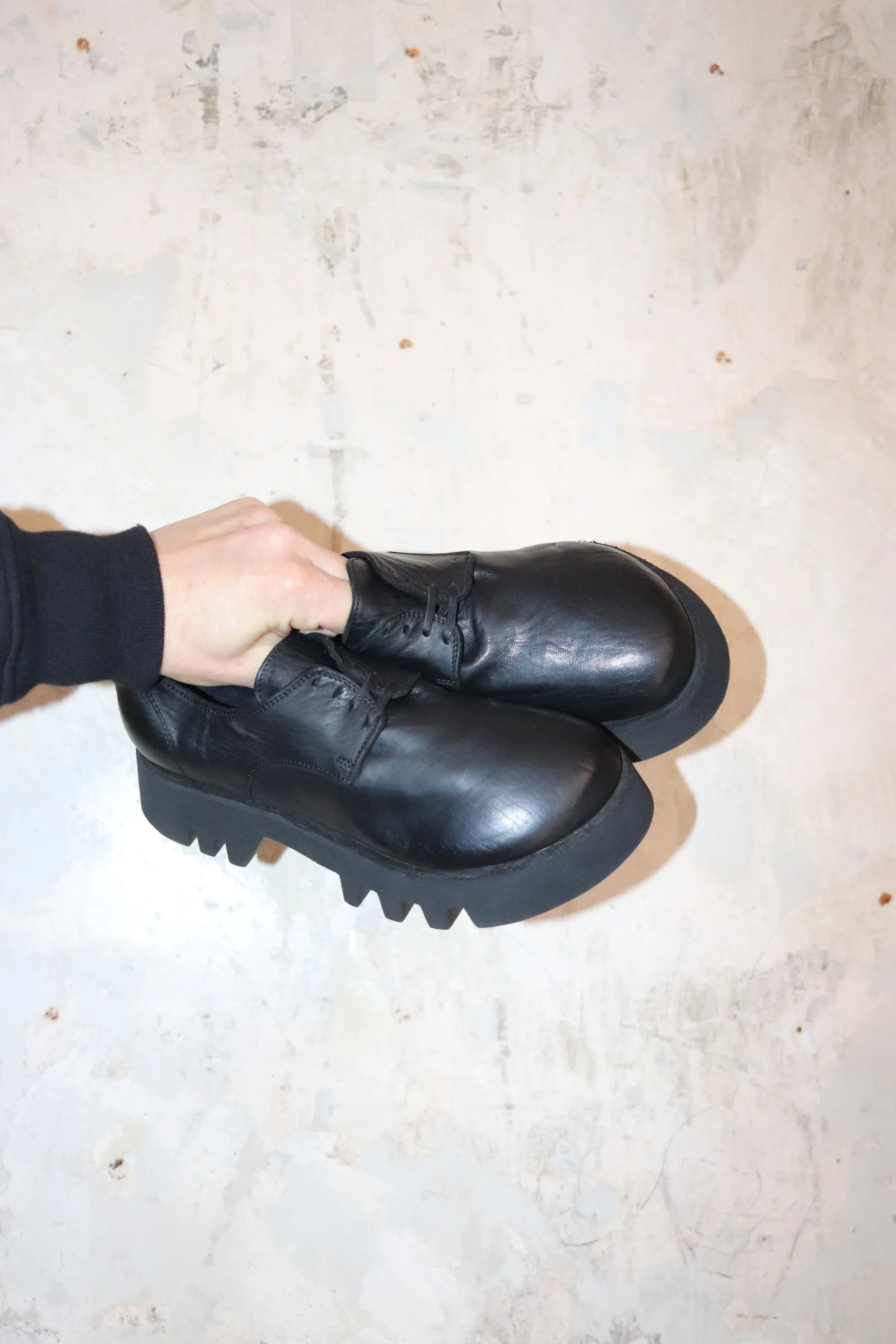 GUIDI – Zoomorphic Derby ZO02V – Black 3 GUIDI – Zoomorphic Derby ZO02V – Black