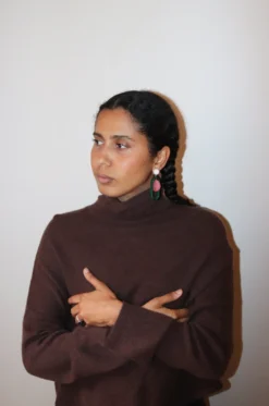 Rachel Comey – Kurk Earrings – Candy Pink