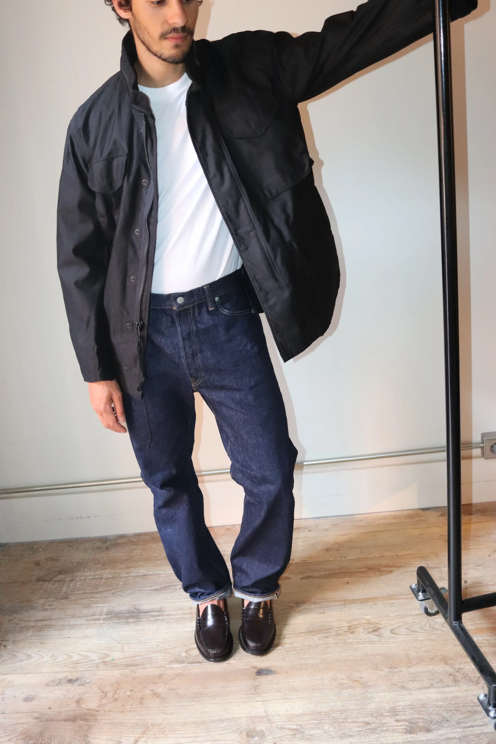 Orslow – Blouson 01-6065-61 – Black 3 Orslow – Blouson 01-6065-61 – Black