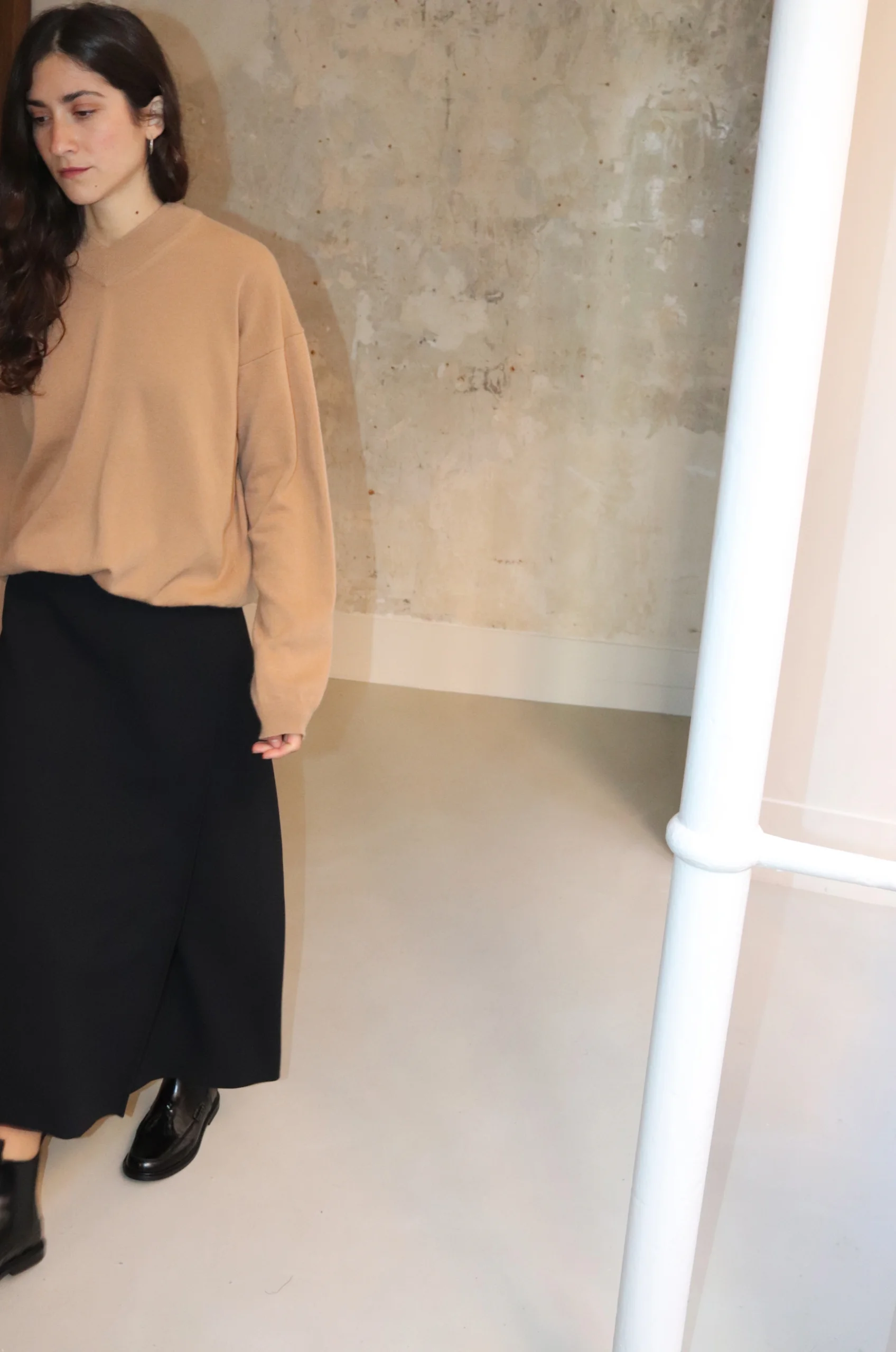 Studio Nicholson – FIORE SNW-1476 Knitwear – Peanut 3 Studio Nicholson – FIORE SNW-1476 Knitwear – Peanut