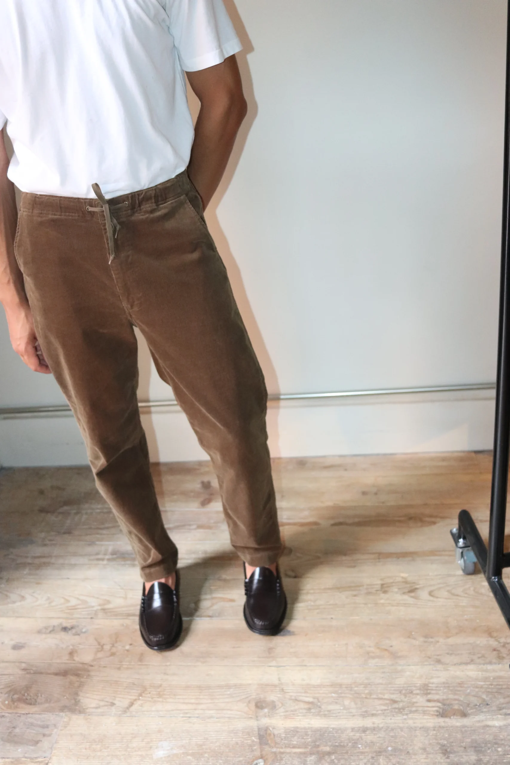 Orslow – Pants 03 -1002-C53 – Brown 3 Orslow – Pants 03 -1002-C53 – Brown