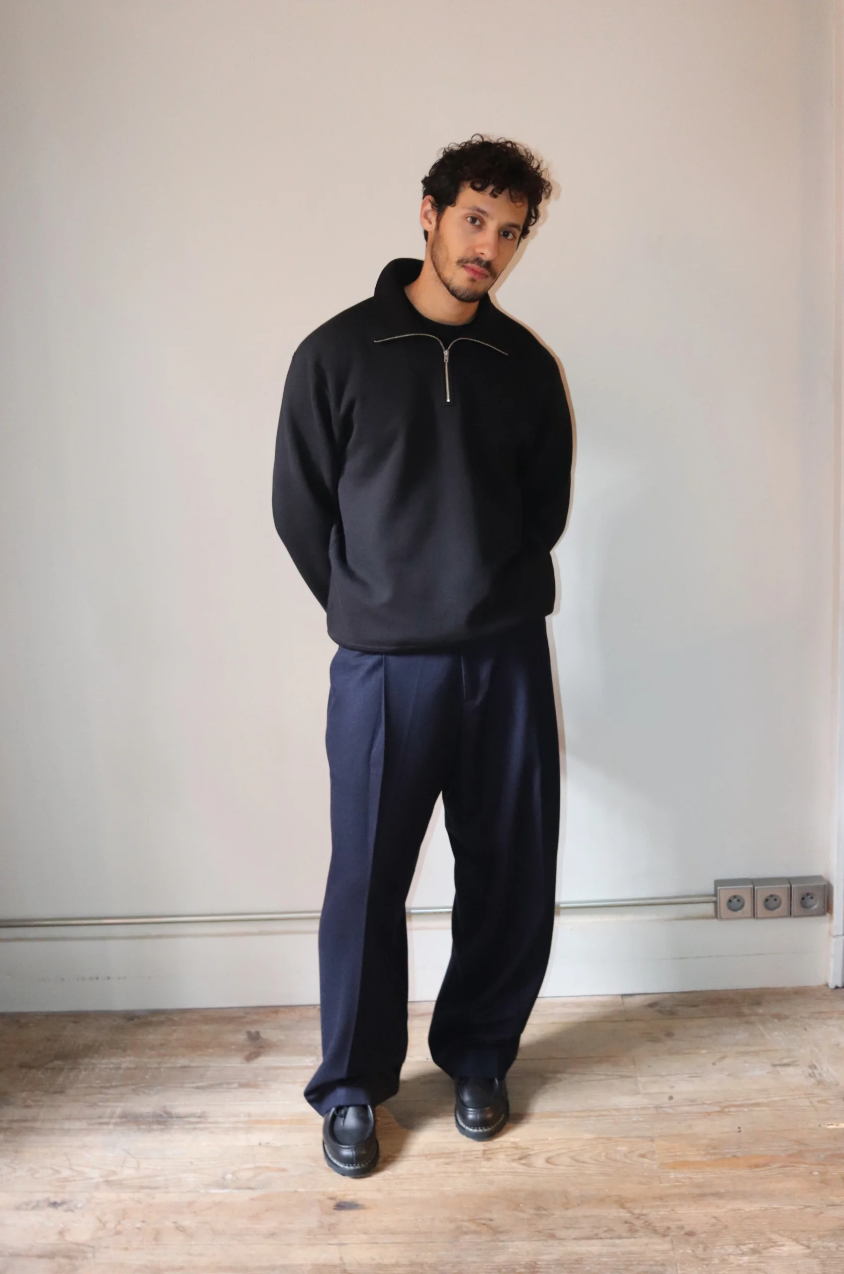 Cellar Door – Vitto Trousers – Blue 3 Cellar Door – Vitto Trousers – Blue