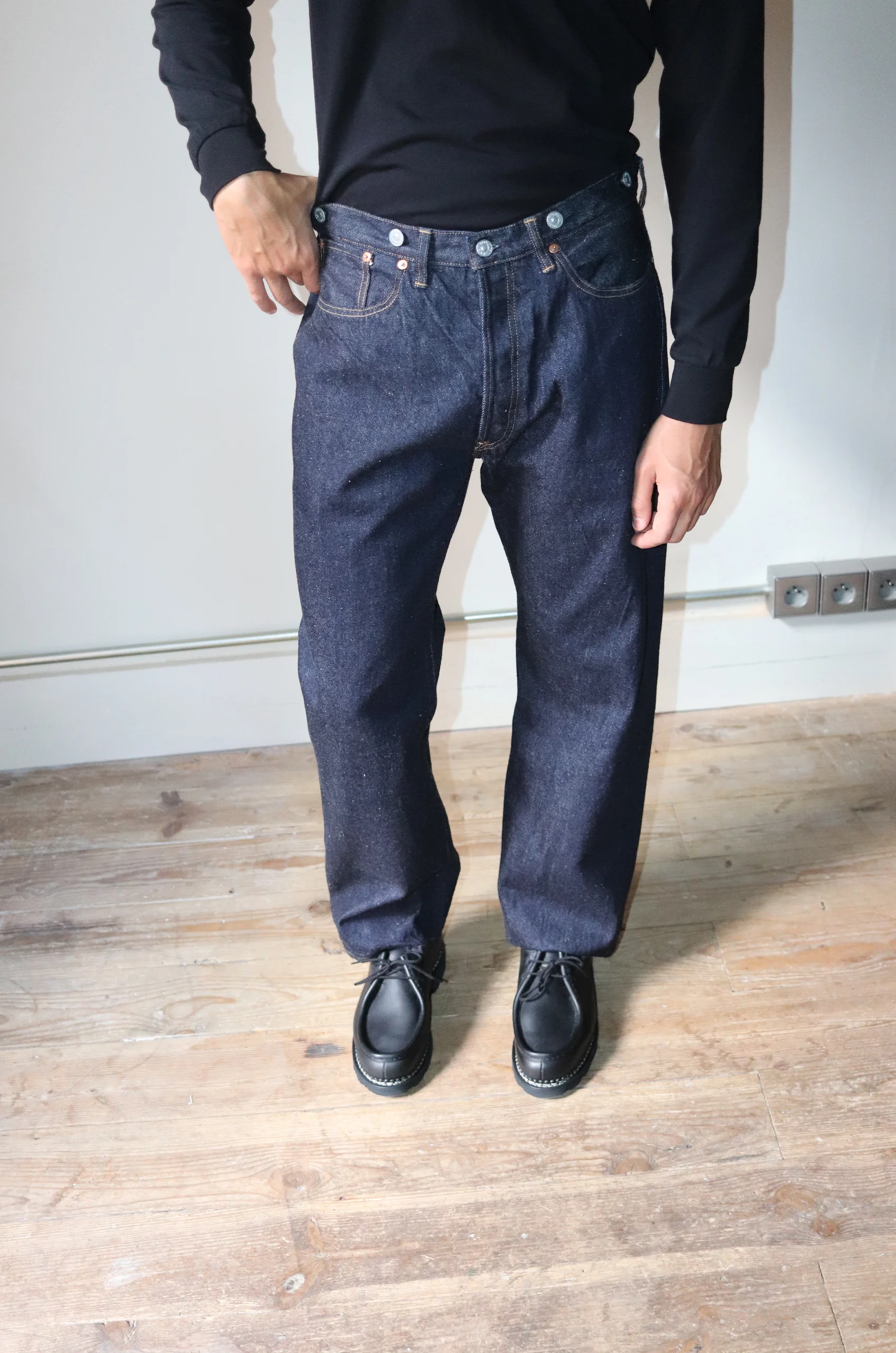 Kaptain Sunshine – Pants KSBS201DZ – Indigo One Wash 3 Kaptain Sunshine – Pants KSBS201DZ – Indigo One Wash