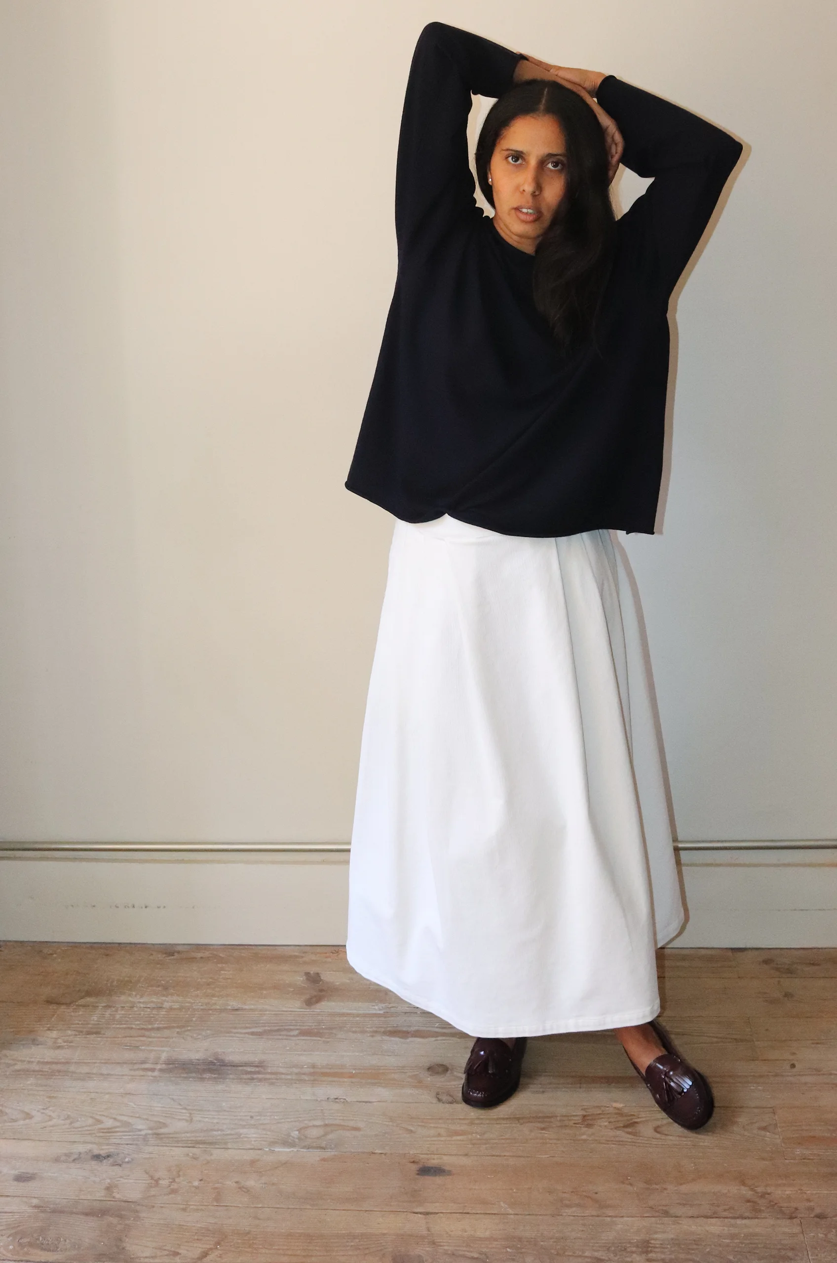 Labo.art – Gonna Maso Sarca – Winter White 3 Labo.art – Gonna Maso Sarca – Winter White