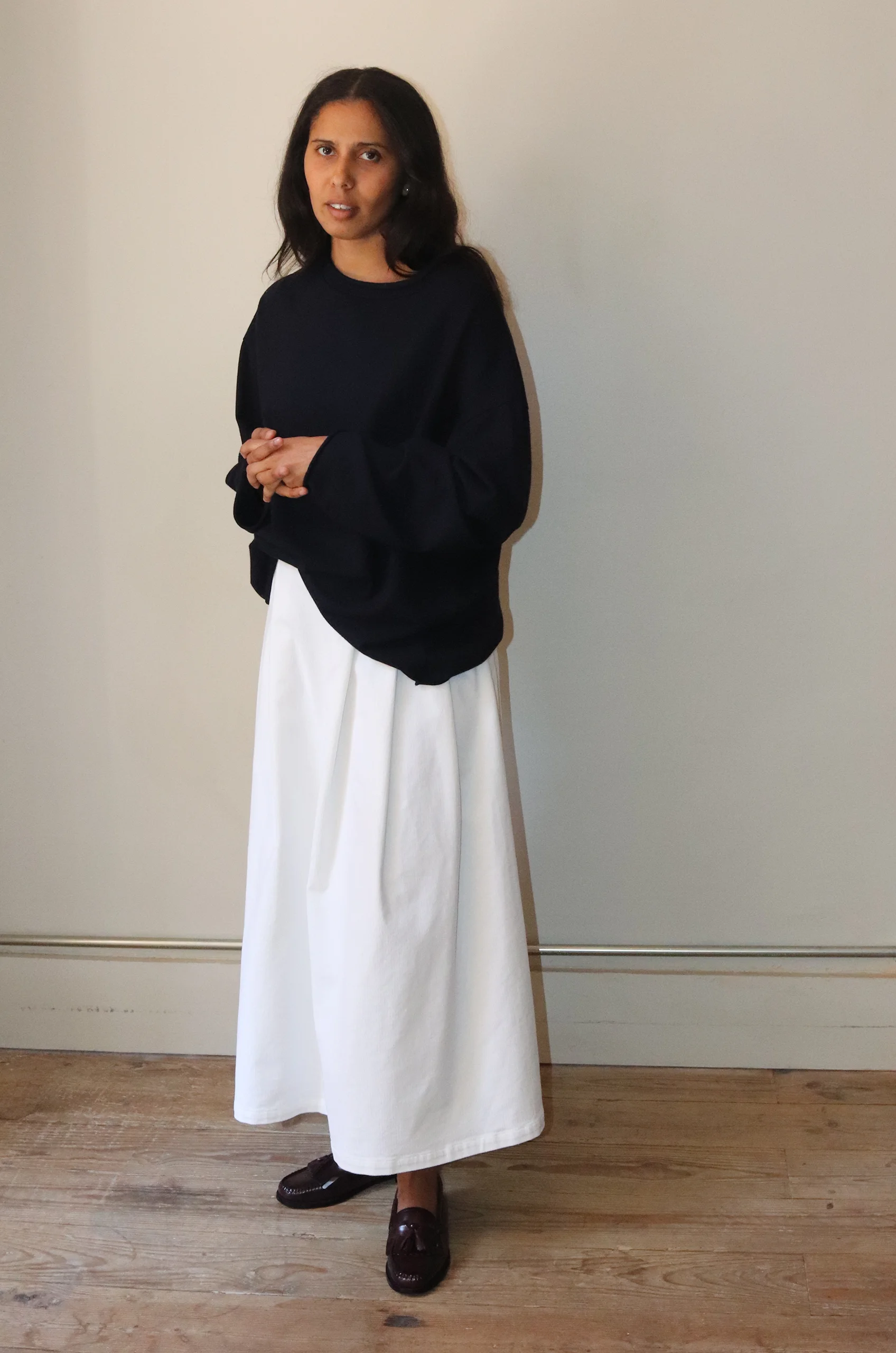 Labo.art – Gonna Maso Sarca – Winter White 4 Labo.art – Gonna Maso Sarca – Winter White – Image 2