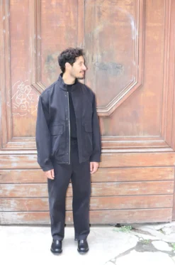 Lady White X Phigvel – Aviator Trouser – Ink Black