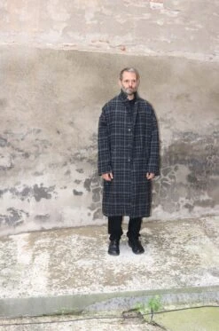 Bergfabel – Men Moon Coat BFUC145/191 – Check