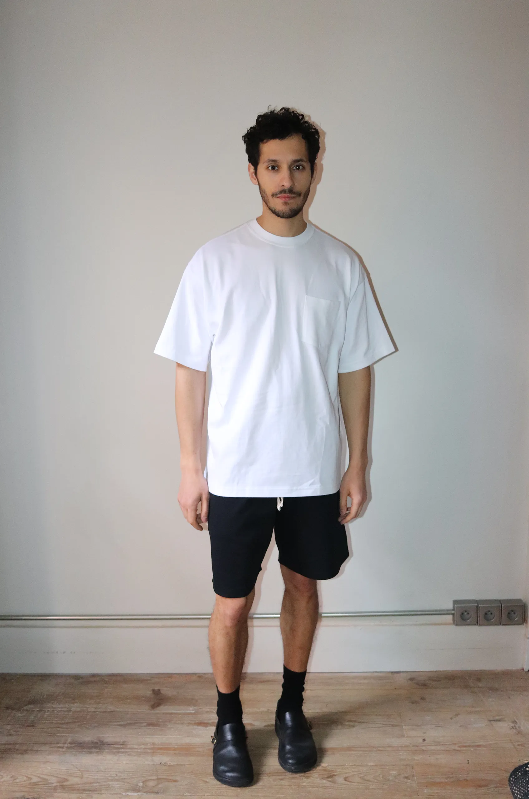 Handvaerk – Crewneck Pocket Tee – White 3 Handvaerk – Crewneck Pocket Tee – White