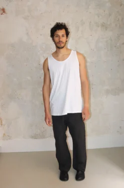 Comoli – Tank Top Z01-05019 – White