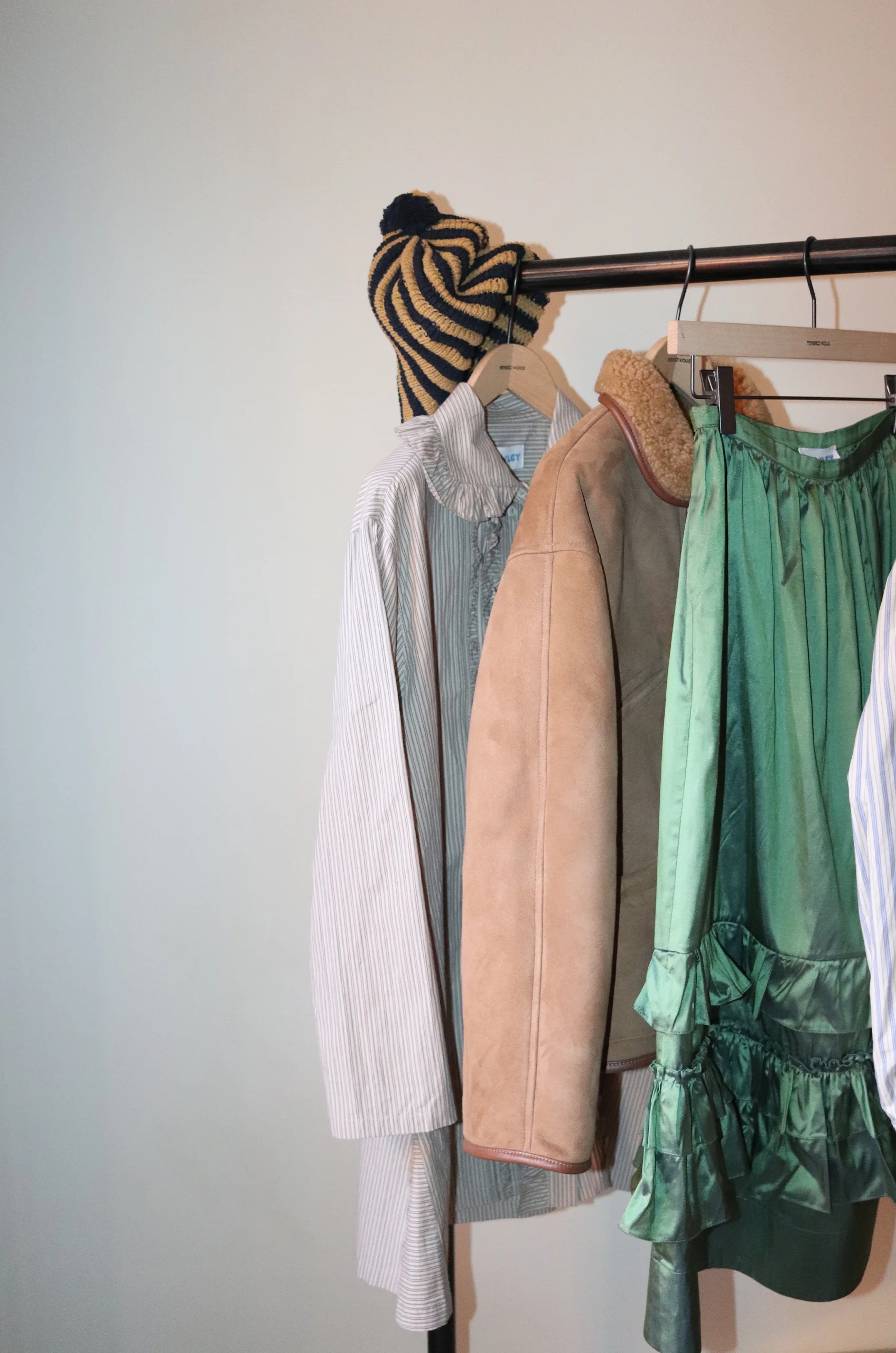 CAWLEY – Dallas Dress – Natural/Brown/Green 4 CAWLEY – Dallas Dress – Natural/Brown/Green – Image 2