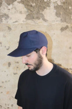 Câbleami – Baker Back Satin Soft Bill Cap – Navy