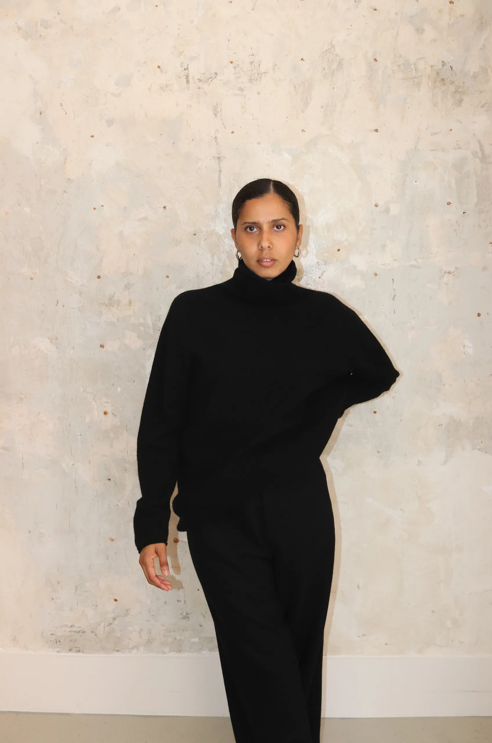 Pas De Calais – Turtleneck Knit Pullover 13-40-2500- Black 4 Pas De Calais – Turtleneck Knit Pullover 13-40-2500- Black – Image 2