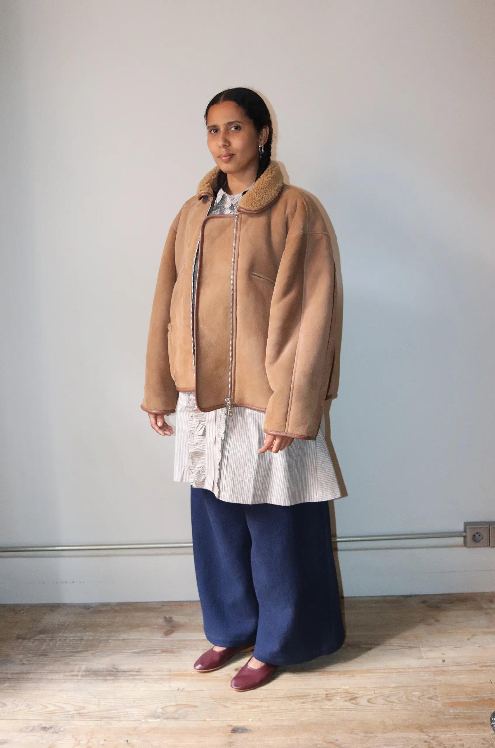 CAWLEY – Flying Jacket – Tan 4 CAWLEY – Flying Jacket – Tan – Image 2