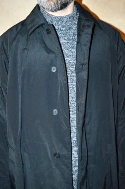 ATON – Padded Coat CMAGCW0904 – Black -Salomon Boutique image00002