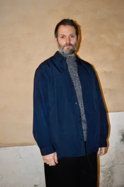 ATON – Shirt Jacket BLAGCW0204 – Navy