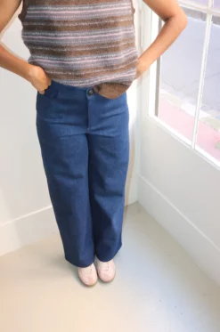 Eleph – Lalu Trouser Denim C6010206 – Blue Denim