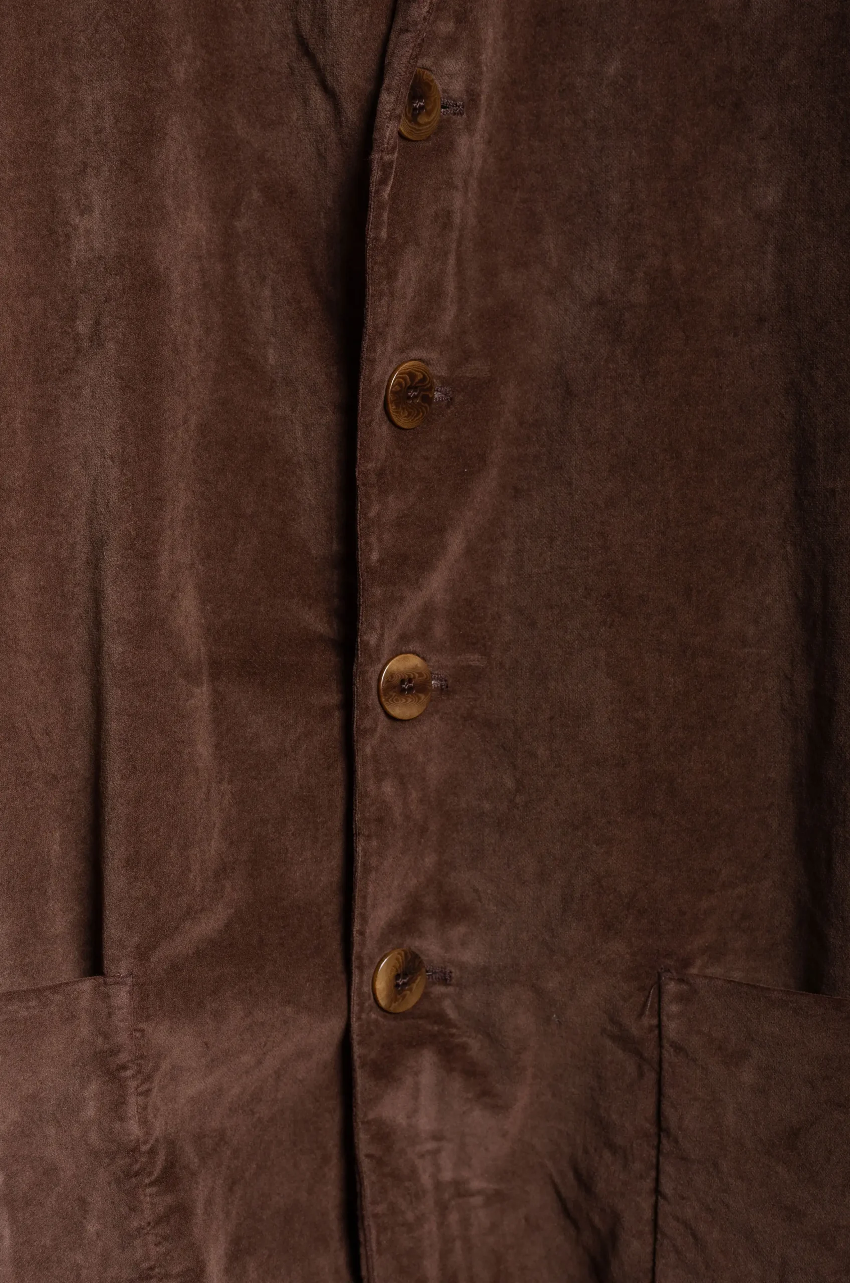 Album Di Famiglia – Velvet Loose Coat – Coffee 7 Album Di Famiglia – Velvet Loose Coat – Coffee – Image 5