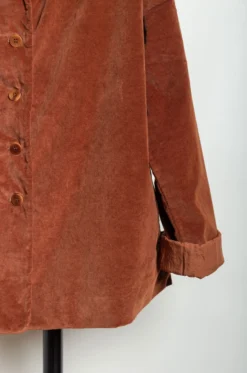 Album Di Famiglia – Velvet Loose Blazer – Rust -Salomon Boutique rdv album 15 scaled 1