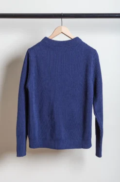 Andersen-Andersen – Navy Crewneck – Royal Blue -Salomon Boutique rdv andersen 17 scaled 1