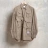 And Wander – Multi Pocket Shirt (M) – D.Beige 2 And Wander – Multi Pocket Shirt (M) – D.Beige -Salomon Boutique rdv andwander 13 scaled 1