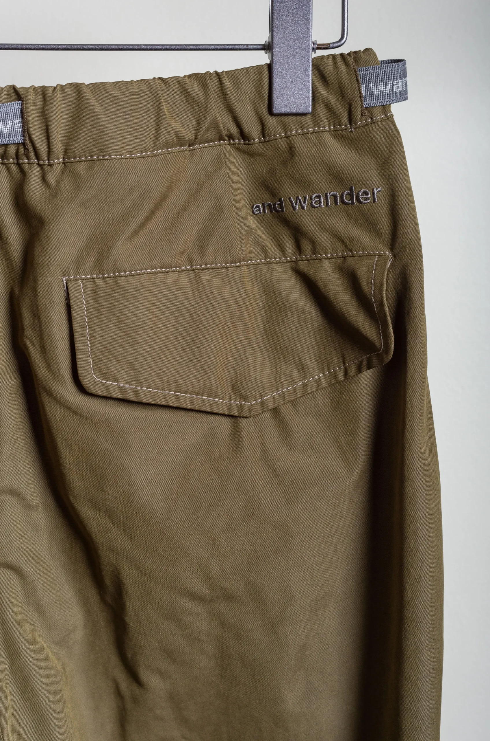 And Wander – Side Zip Hem Pants – Khaki 7 And Wander – Side Zip Hem Pants – Khaki – Image 5