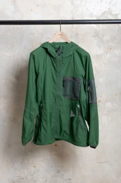 And Wander – Breath Rip Hoodie – Green