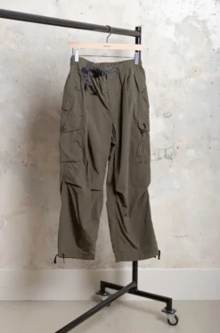 And Wander – Oversized Cargo Pants – Khaki