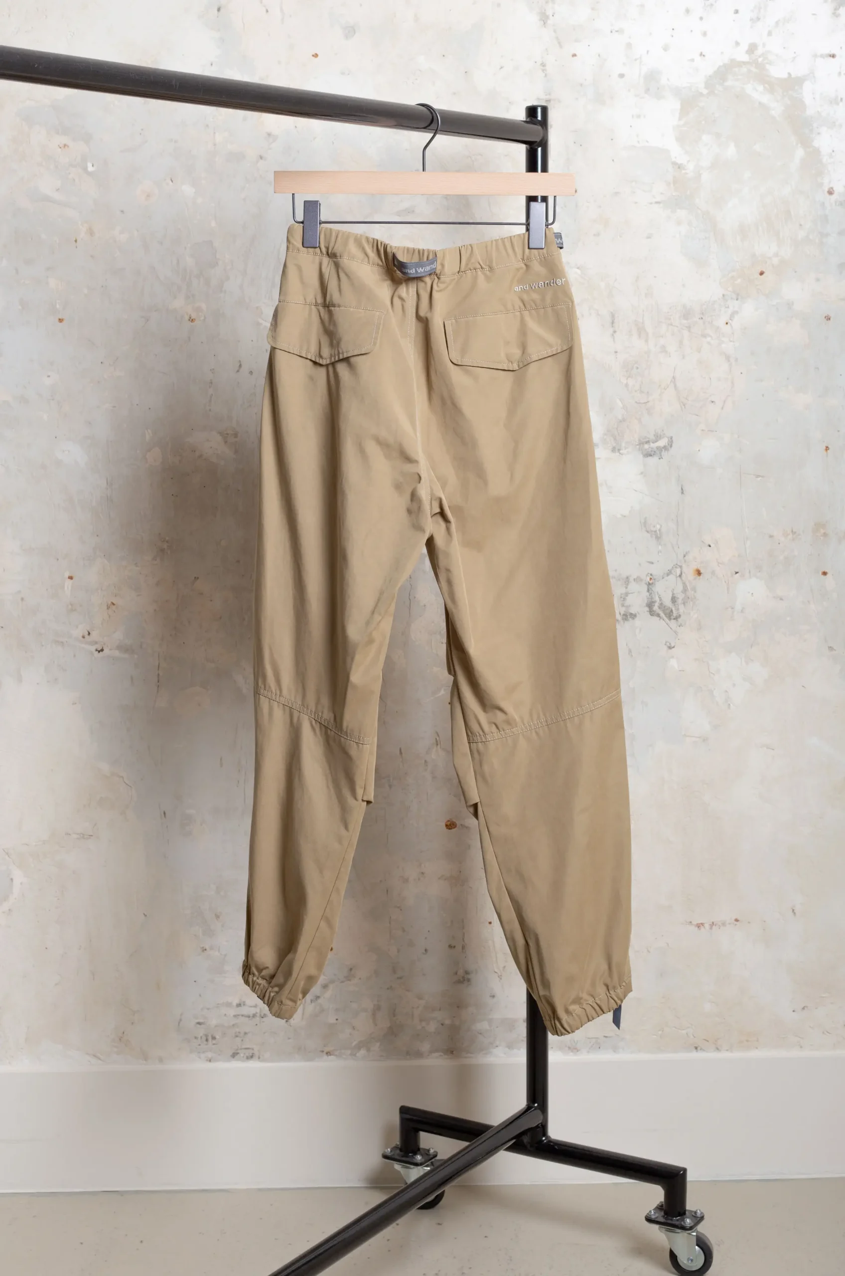 And Wander – Side Zip Hem Pants – Beige 6 And Wander – Side Zip Hem Pants – Beige – Image 4