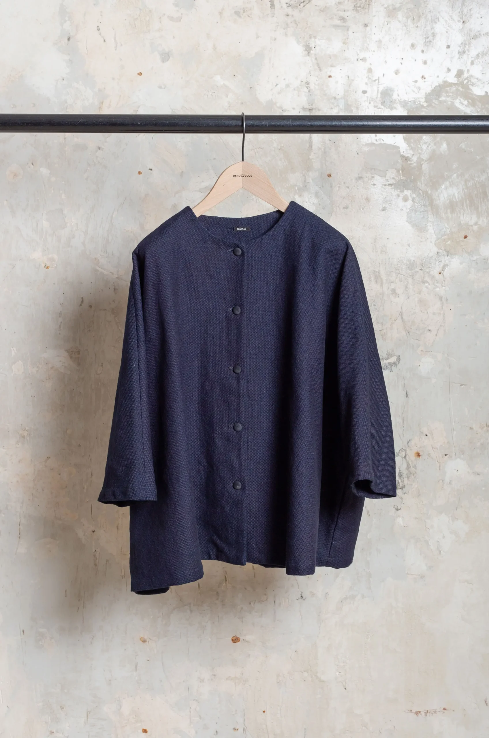 ApuntoB – Jacket P1879/TS817 – Indigo 4 ApuntoB – Jacket P1879/TS817 – Indigo – Image 2