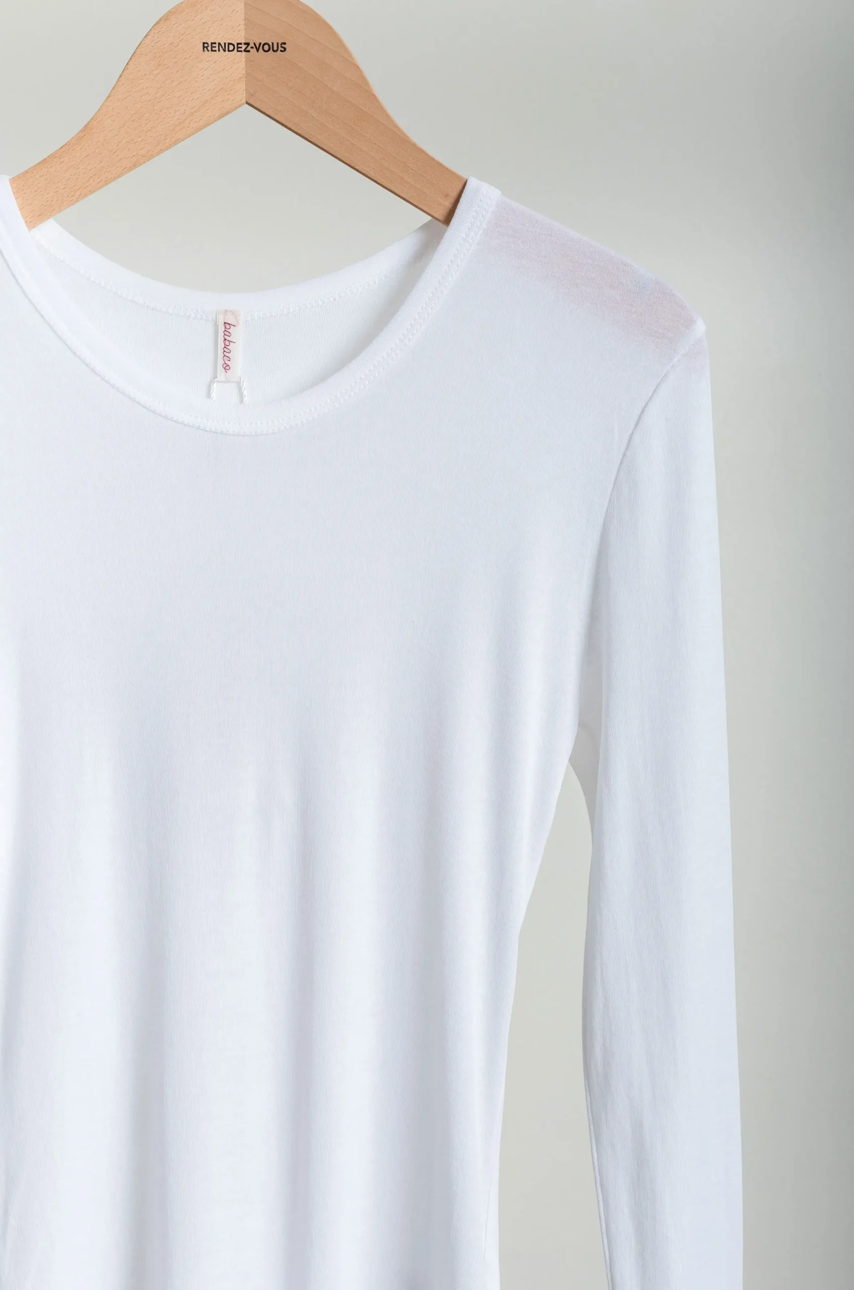 BABACO – Twisted Cotton Body BA01-CR40 – White 4 BABACO – Twisted Cotton Body BA01-CR40 – White – Image 2