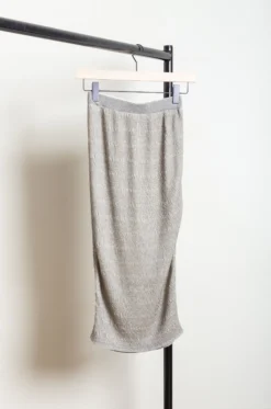 BABACO – Lurex Rib Skirt BA01-TG42 – Silver 9 BABACO – Lurex Rib Skirt BA01-TG42 – Silver -Salomon Boutique rdv babaco 18 scaled 1