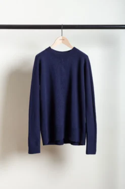 BABACO – Crew Neck Pullover BA01-LI275 – Navy