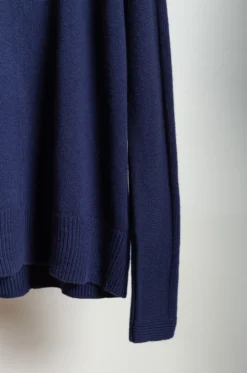 BABACO – Crew Neck Pullover BA01-LI275 – Navy -Salomon Boutique rdv babaco 27 scaled 1