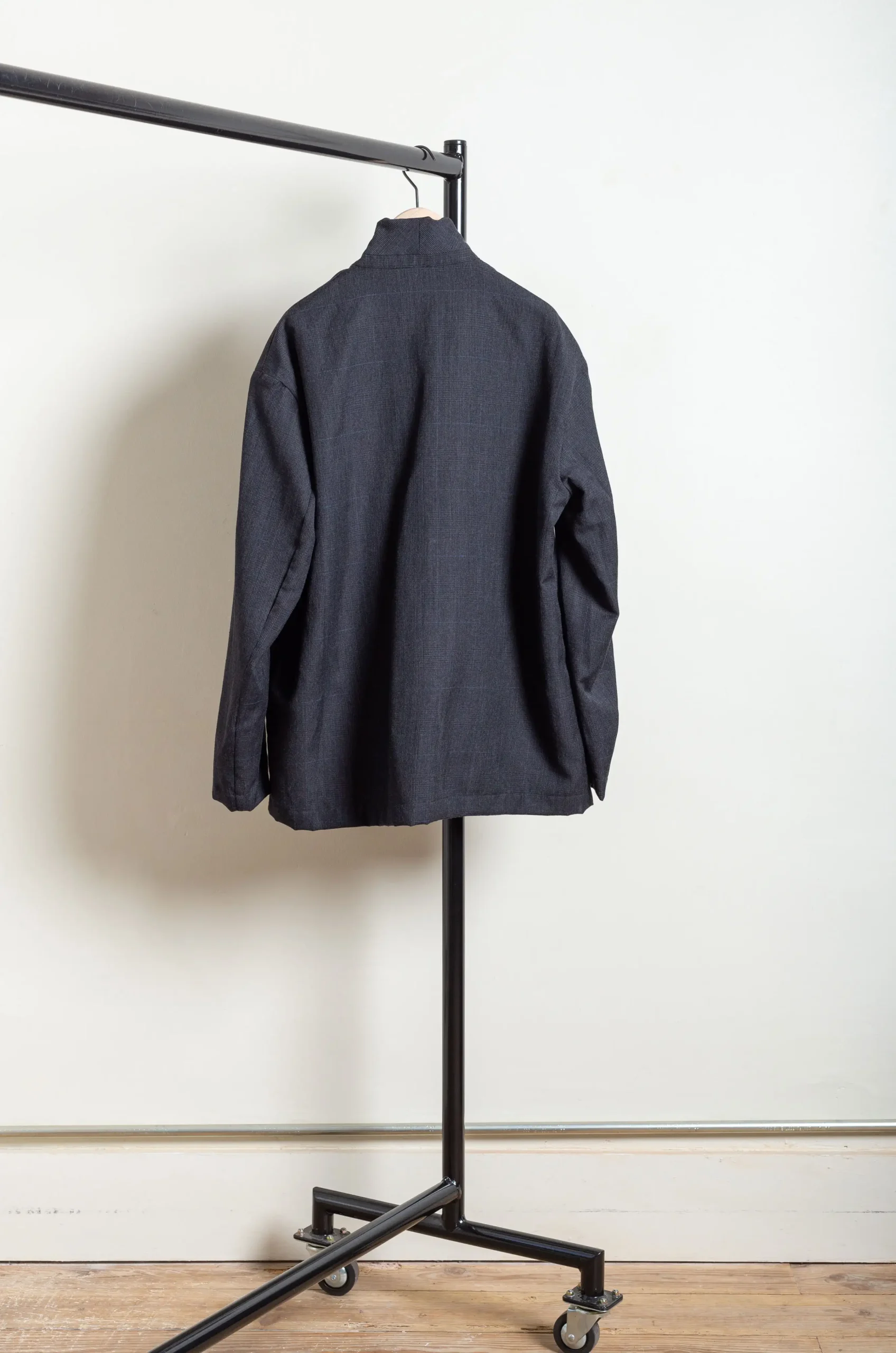 Bergfabel – Bea Jacket BFWJ164/333 – Charcoal Check 8 Bergfabel – Bea Jacket BFWJ164/333 – Charcoal Check – Image 6