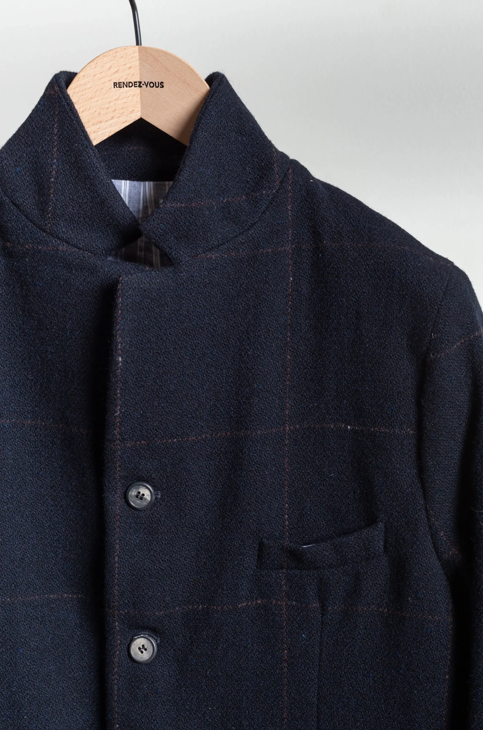 Bergfabel – Farmer Jacket BFMJ177/331 – Navy Brown 5 Bergfabel – Farmer Jacket BFMJ177/331 – Navy Brown – Image 3