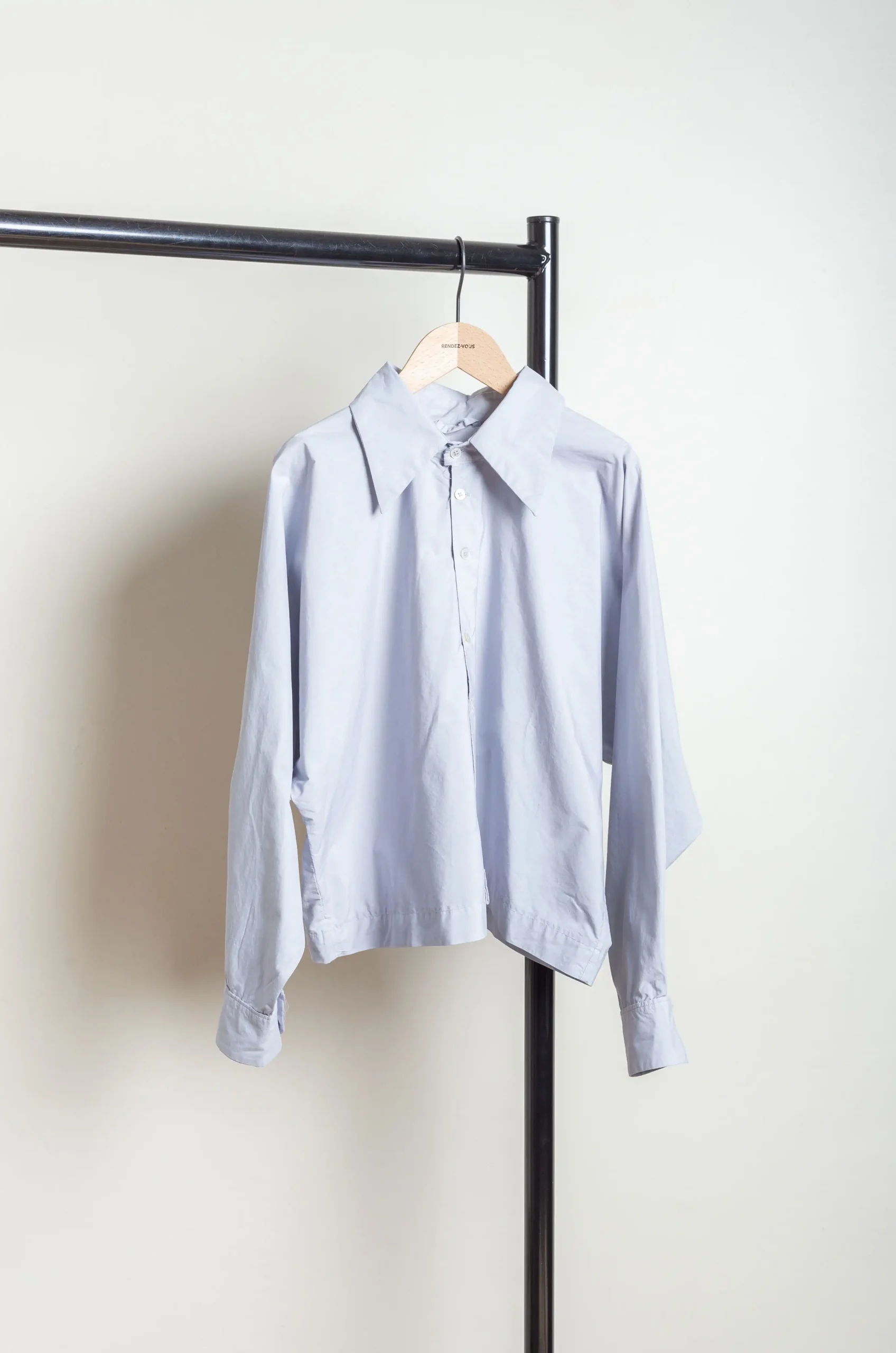 CAMIEL FORTGENS – 70S One-Piece Shirt – Grey 5 CAMIEL FORTGENS – 70S One-Piece Shirt – Grey – Image 3